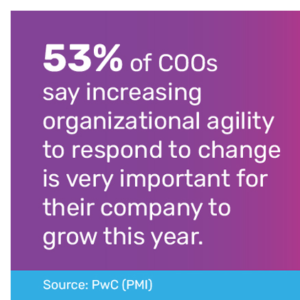 organizational change agility is very important to COOs - iTalent Digital blog