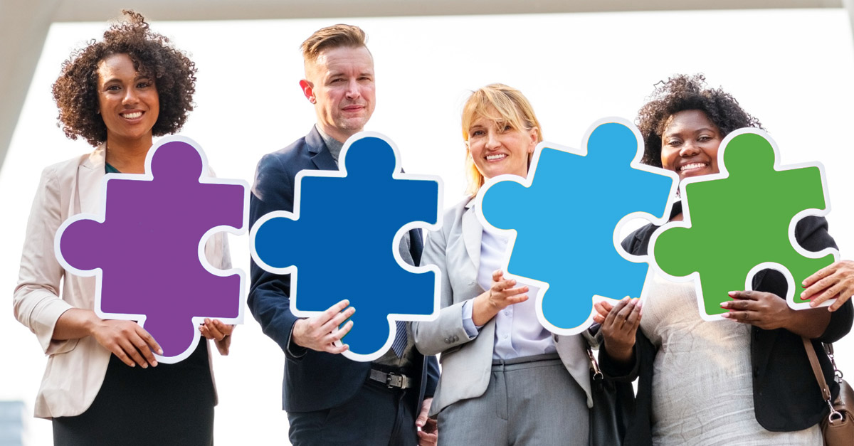 People holding puzzle pieces - iTalent Digital blog